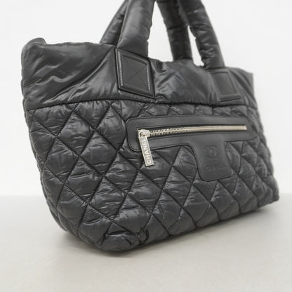 Chanel Black Nylon Coco Cocoon