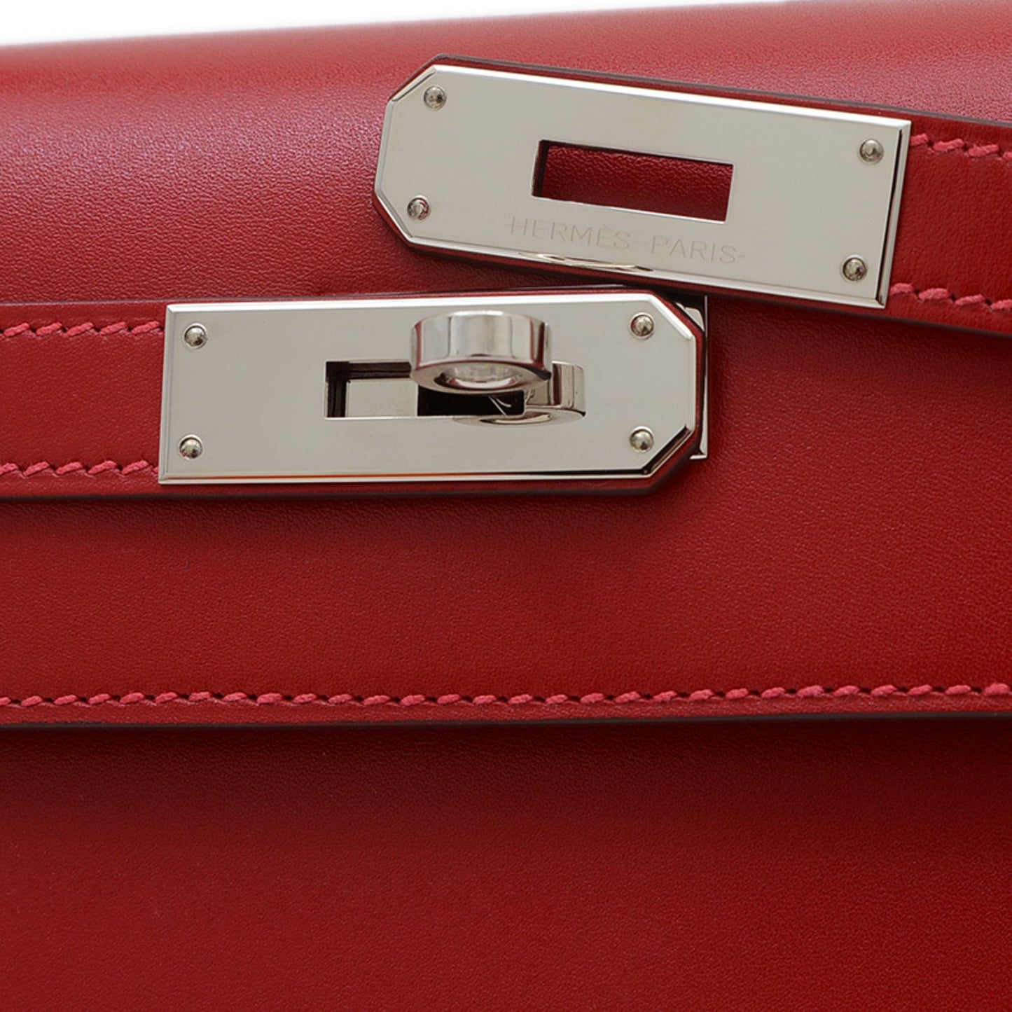 Hermès Red Leather Kelly 28
