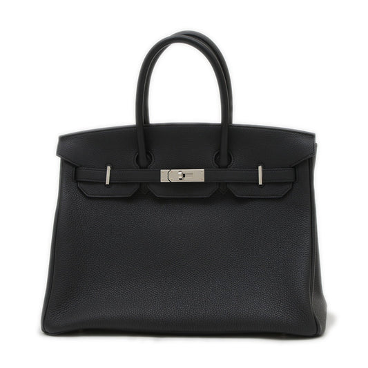 Hermès Black Leather Birkin 35