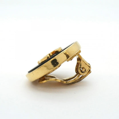 Chanel Black Gold Plated Coco Mark