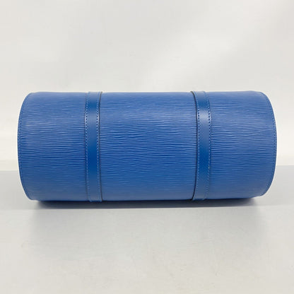 Louis Vuitton Blue Leather Soufflot