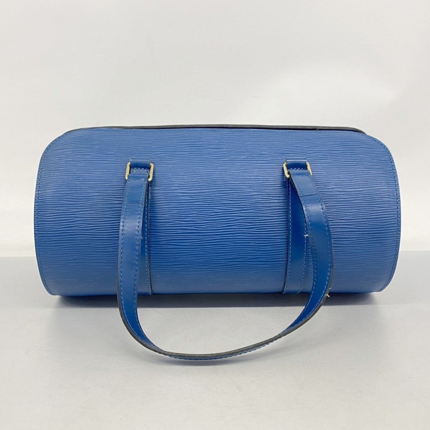 Louis Vuitton Blue Leather Soufflot