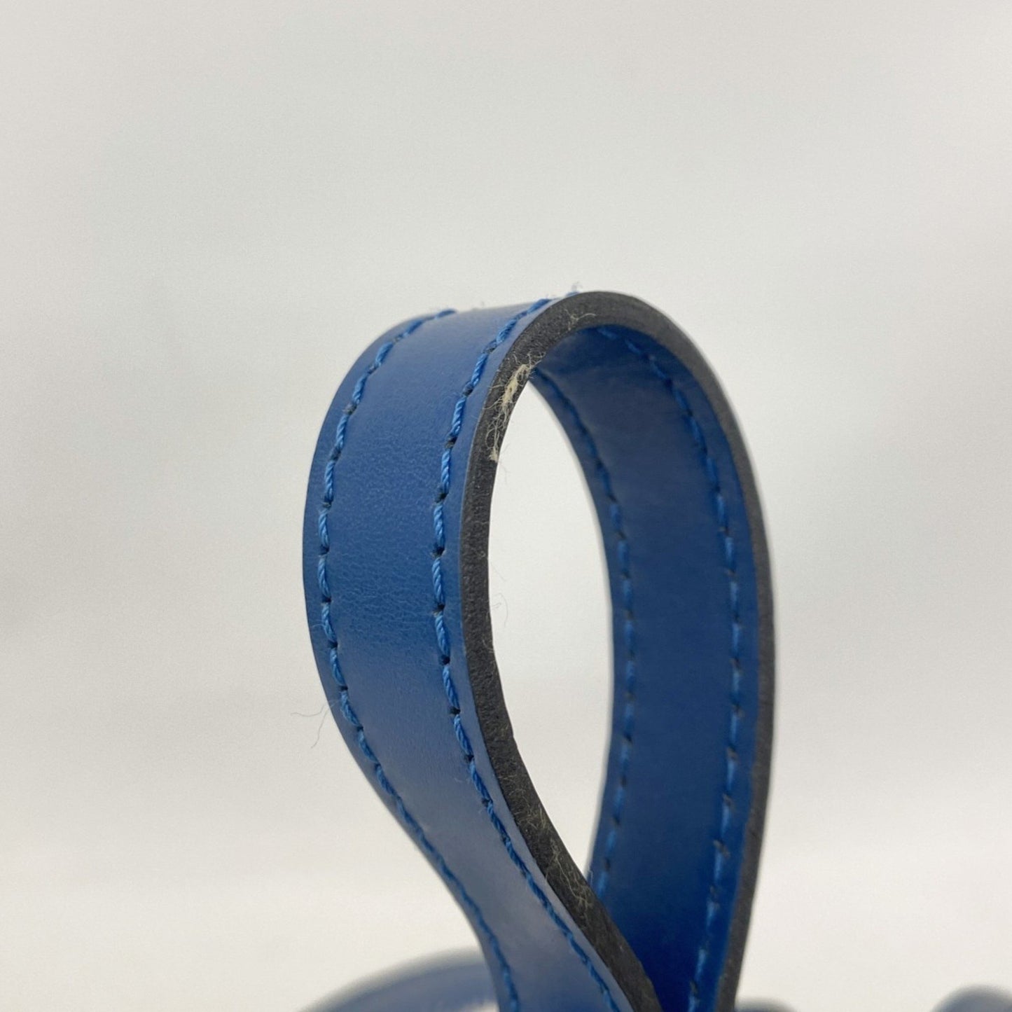 Louis Vuitton Blue Leather Soufflot