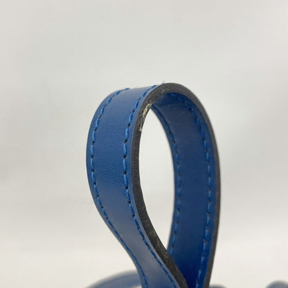 Louis Vuitton Blue Leather Soufflot