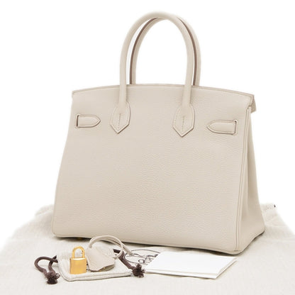 Hermès Brown Leather Birkin 35