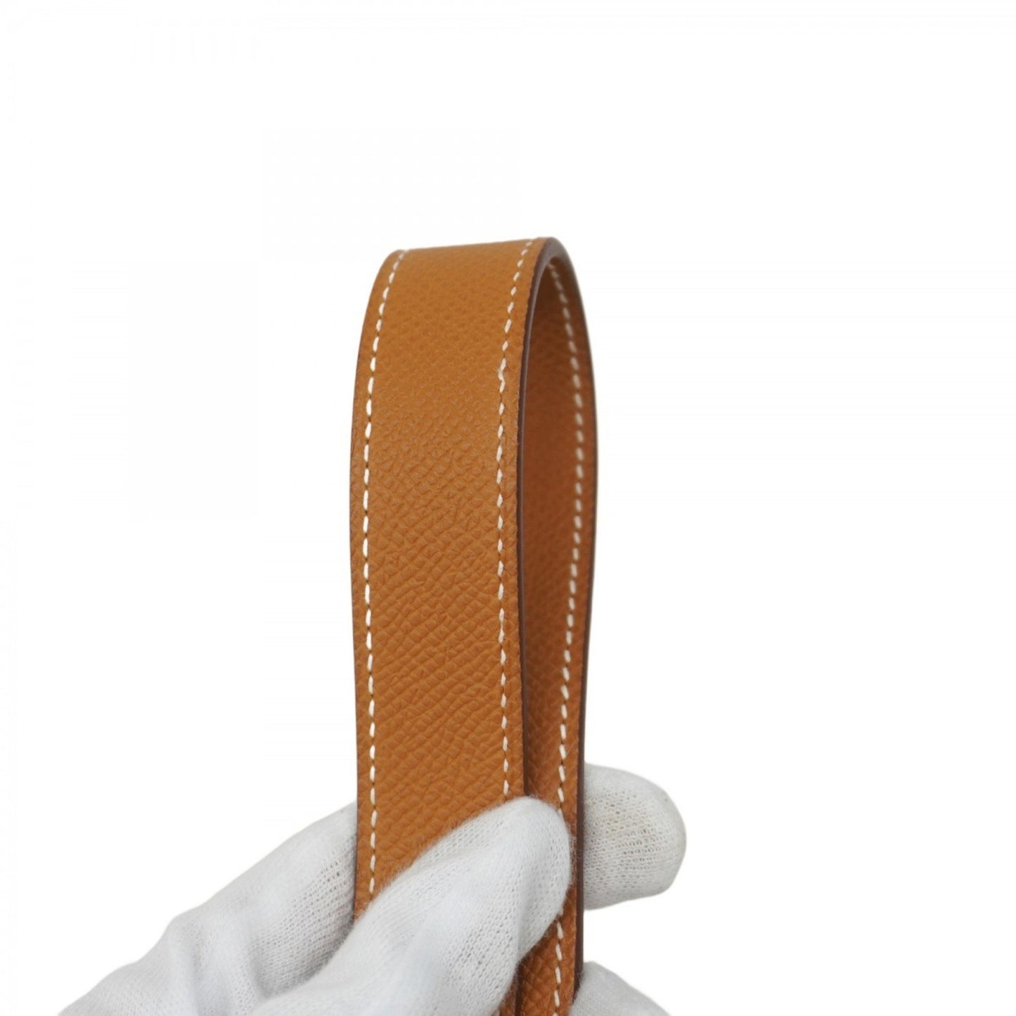 Hermès Gold Leather Shoulder