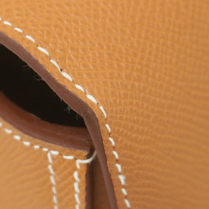 Hermès Gold Leather Shoulder