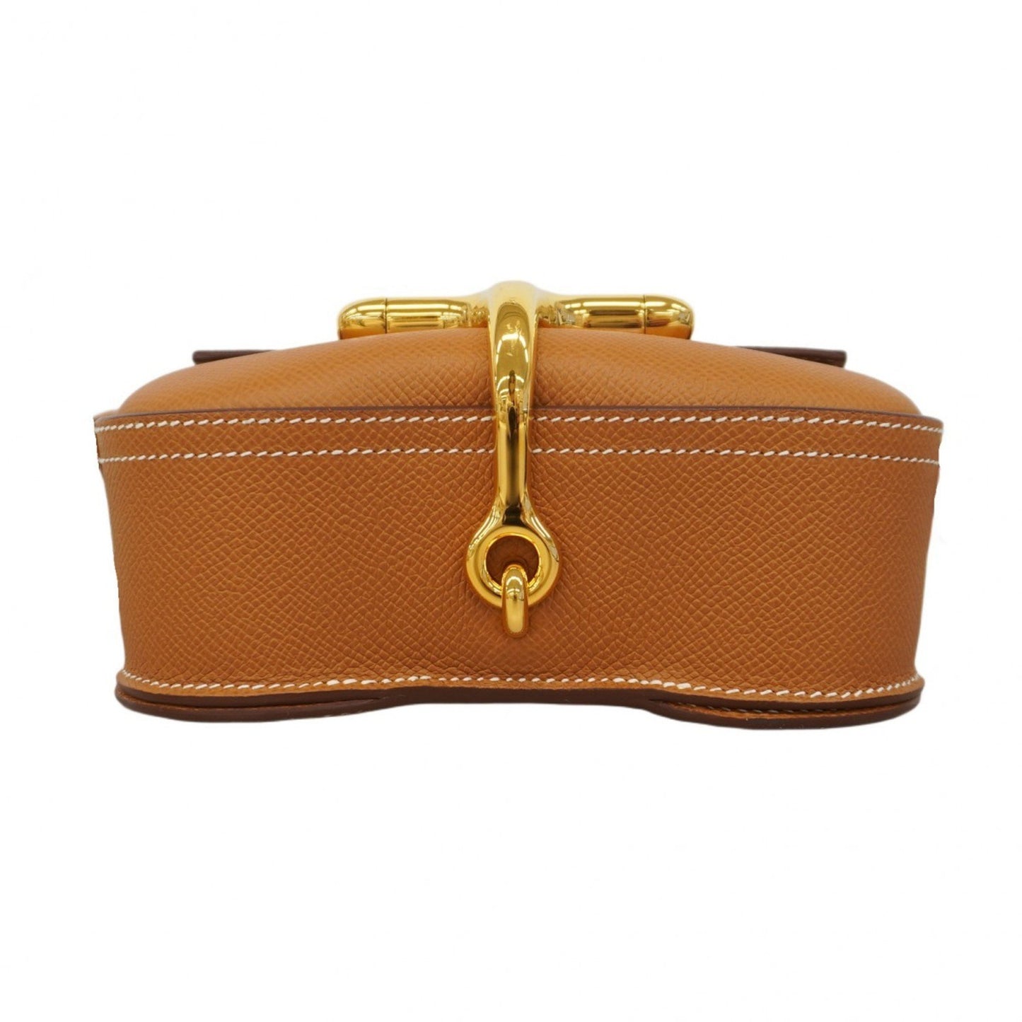 Hermès Gold Leather Shoulder