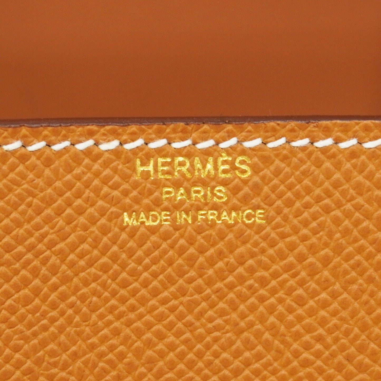 Hermès Gold Leather Shoulder