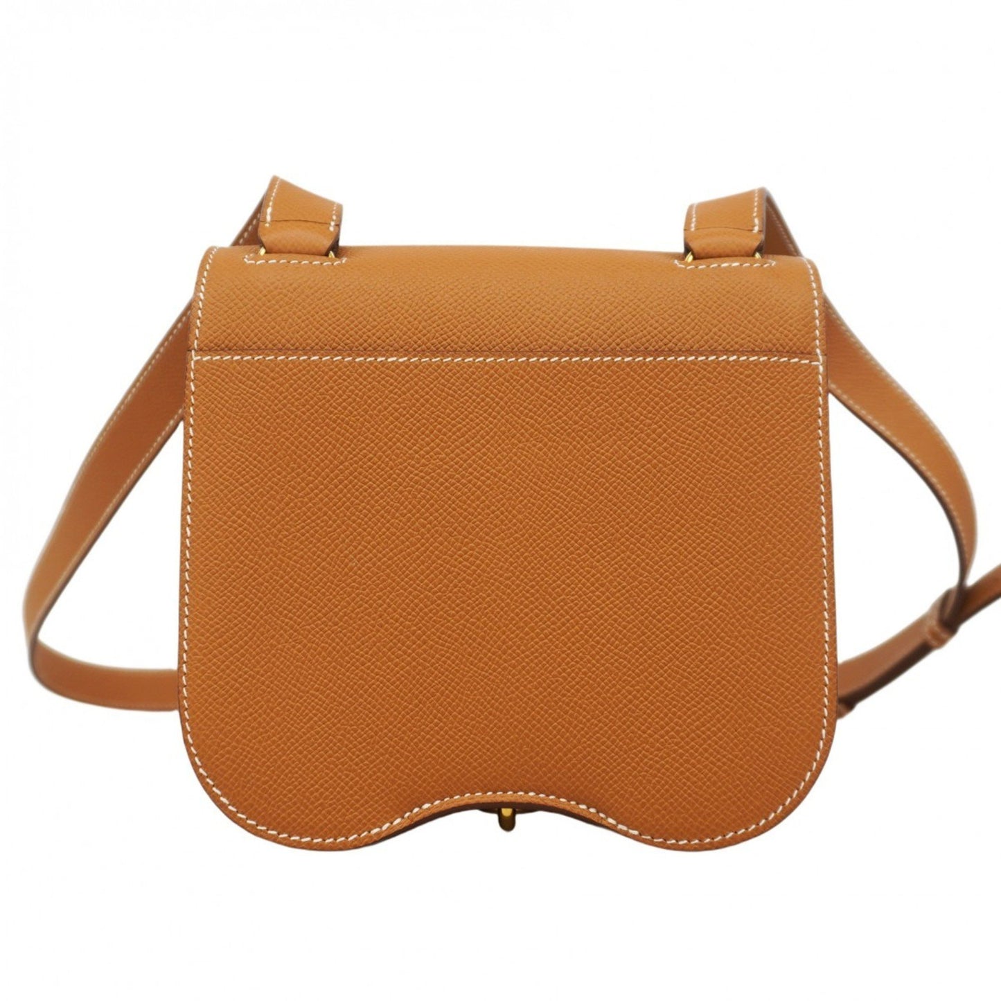 Hermès Gold Leather Shoulder