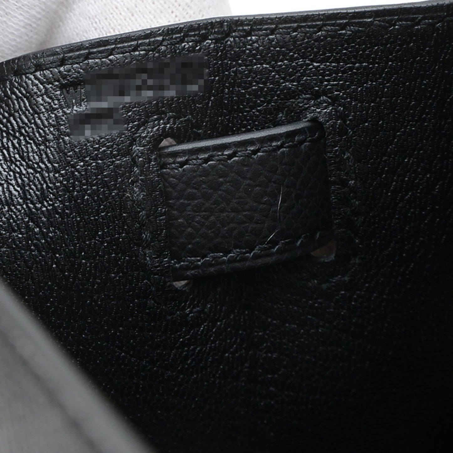 Hermès Black Leather Kelly 28