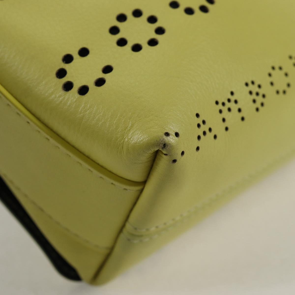 Chanel Yellow Leather Flap Bag