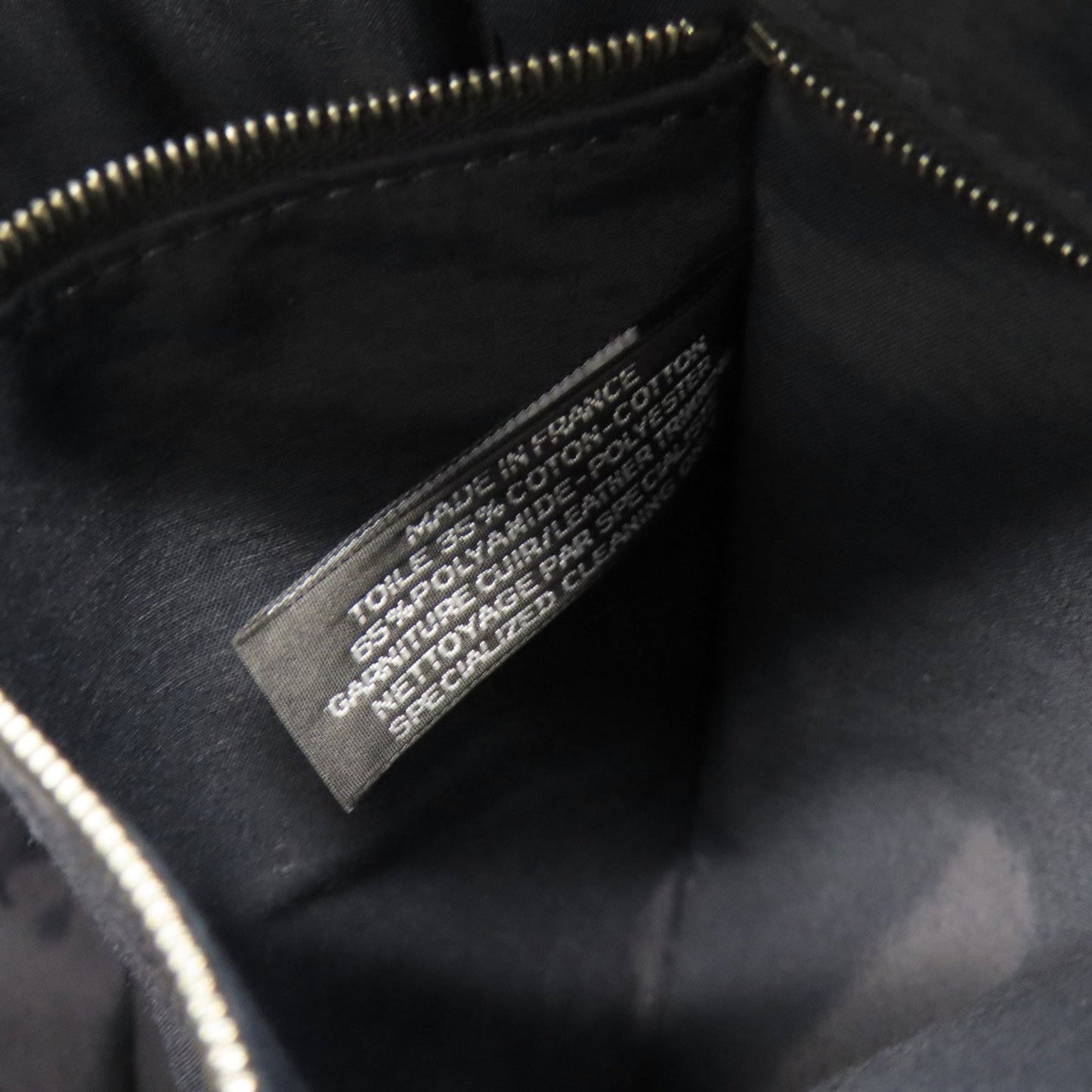 Hermès Black Canvas Acapulco