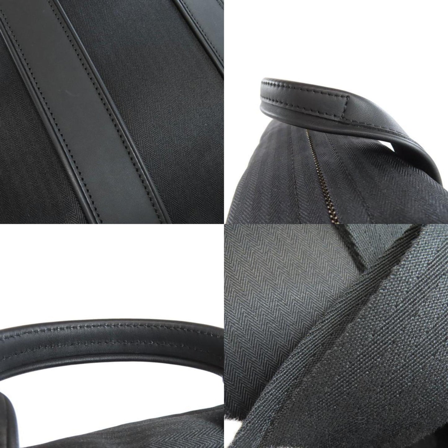 Hermès Black Canvas Acapulco