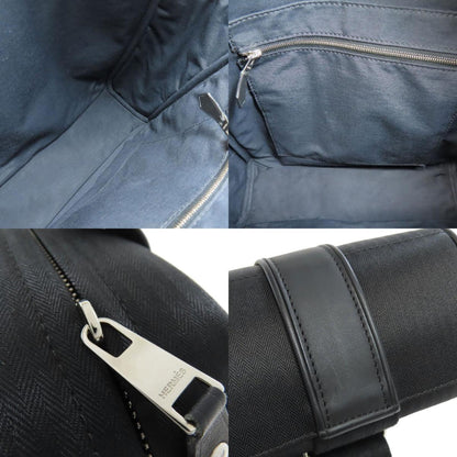 Hermès Black Canvas Acapulco