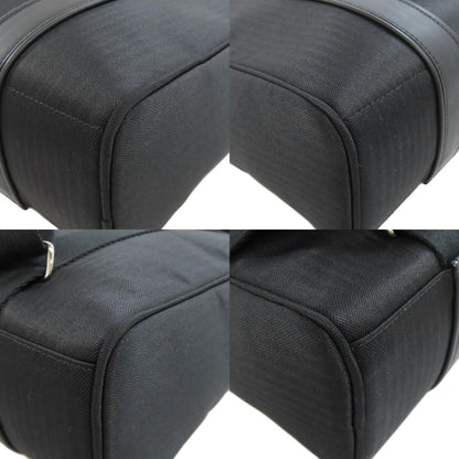 Hermès Black Canvas Acapulco