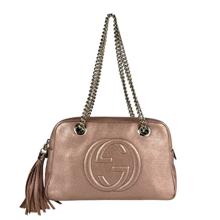 Gucci Pink Leather Soho