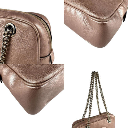 Gucci Pink Leather Soho