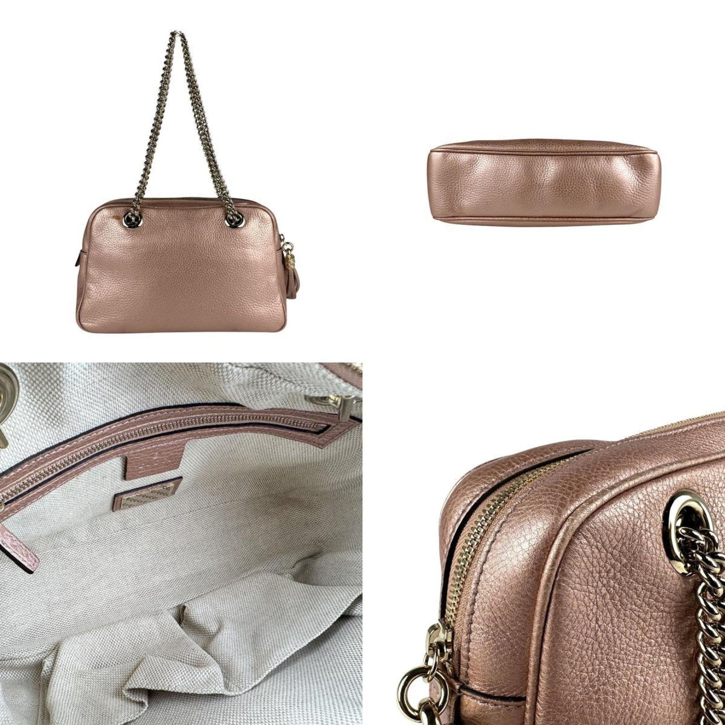 Gucci Pink Leather Soho