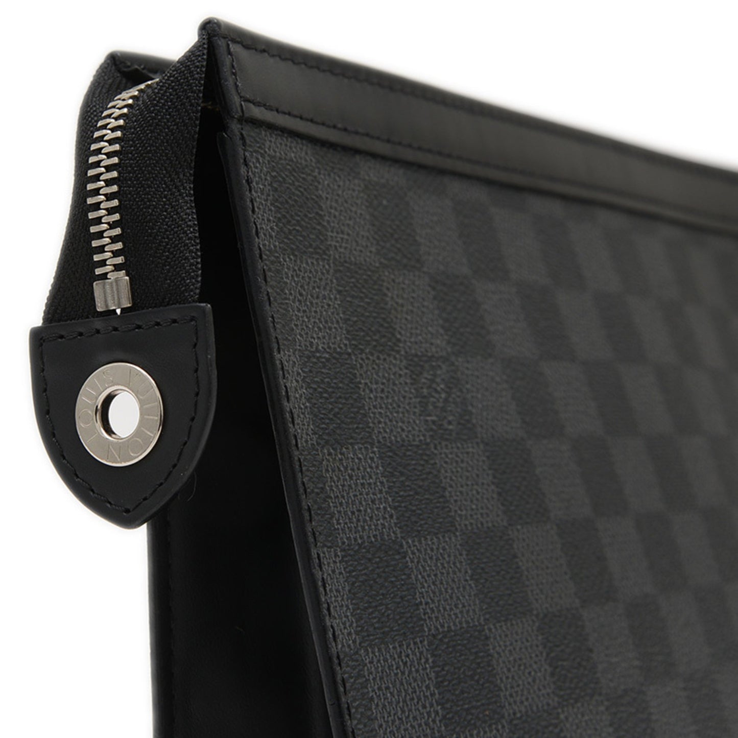 Louis Vuitton Gray Canvas Pochette Voyage