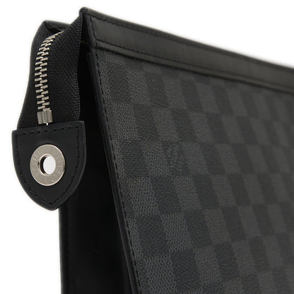 Louis Vuitton Gray Canvas Pochette Voyage