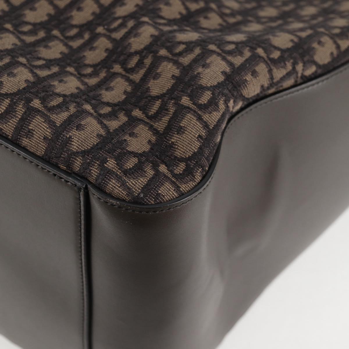 Dior Brown Canvas Trotter