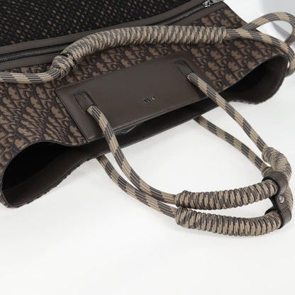 Dior Brown Canvas Trotter