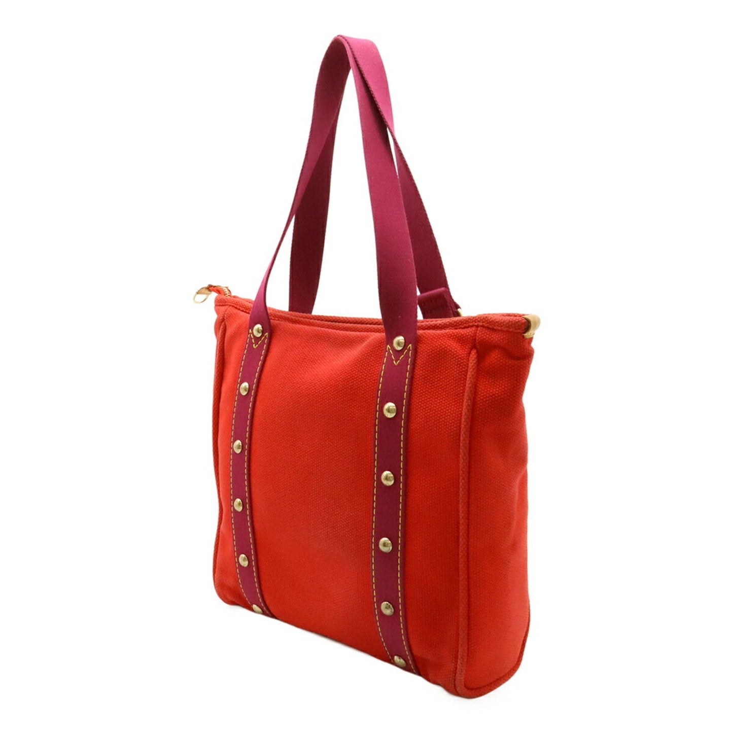 Louis Vuitton Red Canvas Antigua