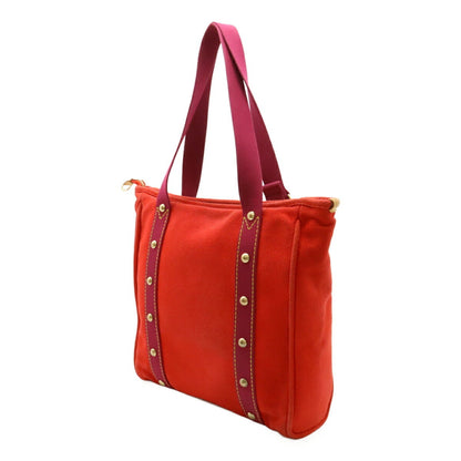 Louis Vuitton Red Canvas Antigua