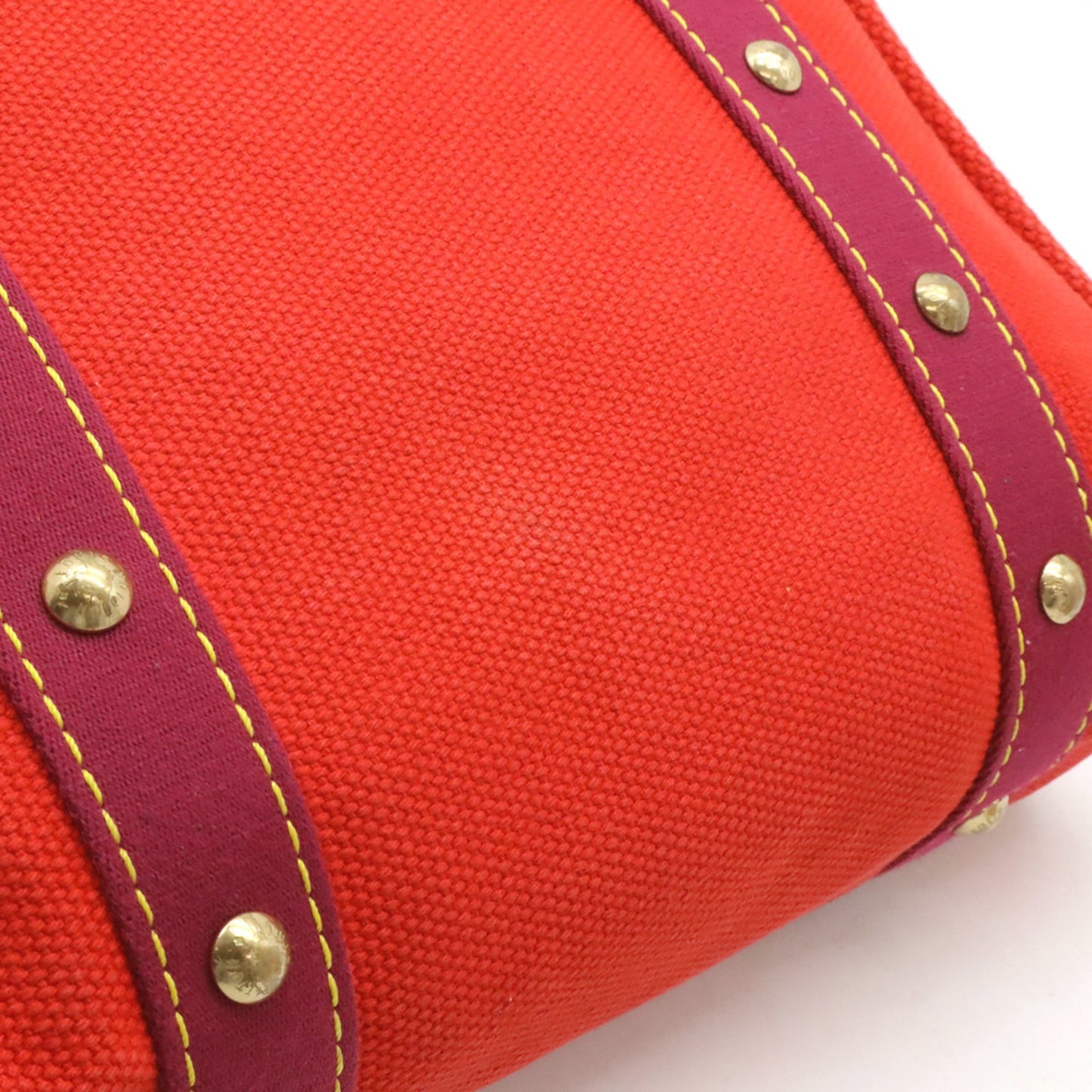 Louis Vuitton Red Canvas Antigua