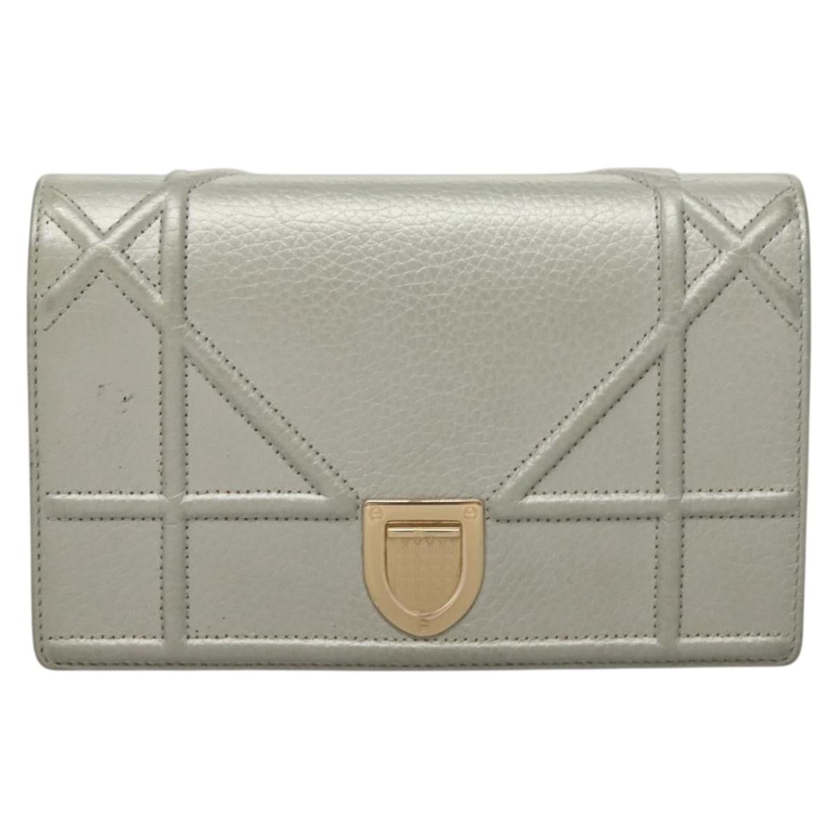 Dior Silver Leather Diorama