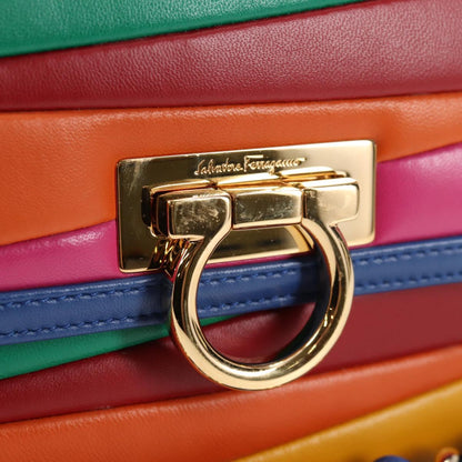 Salvatore Ferragamo Multi Leather Gancini