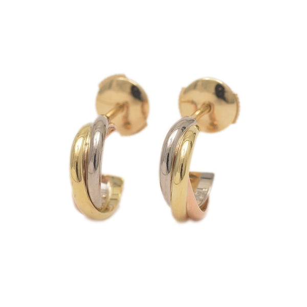 Chanel Gold Gold Plated Earring