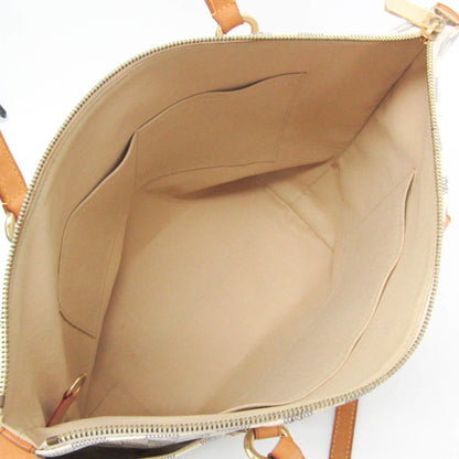Louis Vuitton White Canvas Totally
