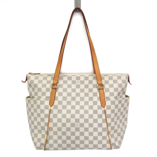 Louis Vuitton White Canvas Totally