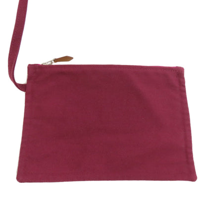 Hermès Pink Canvas Sac De Plage