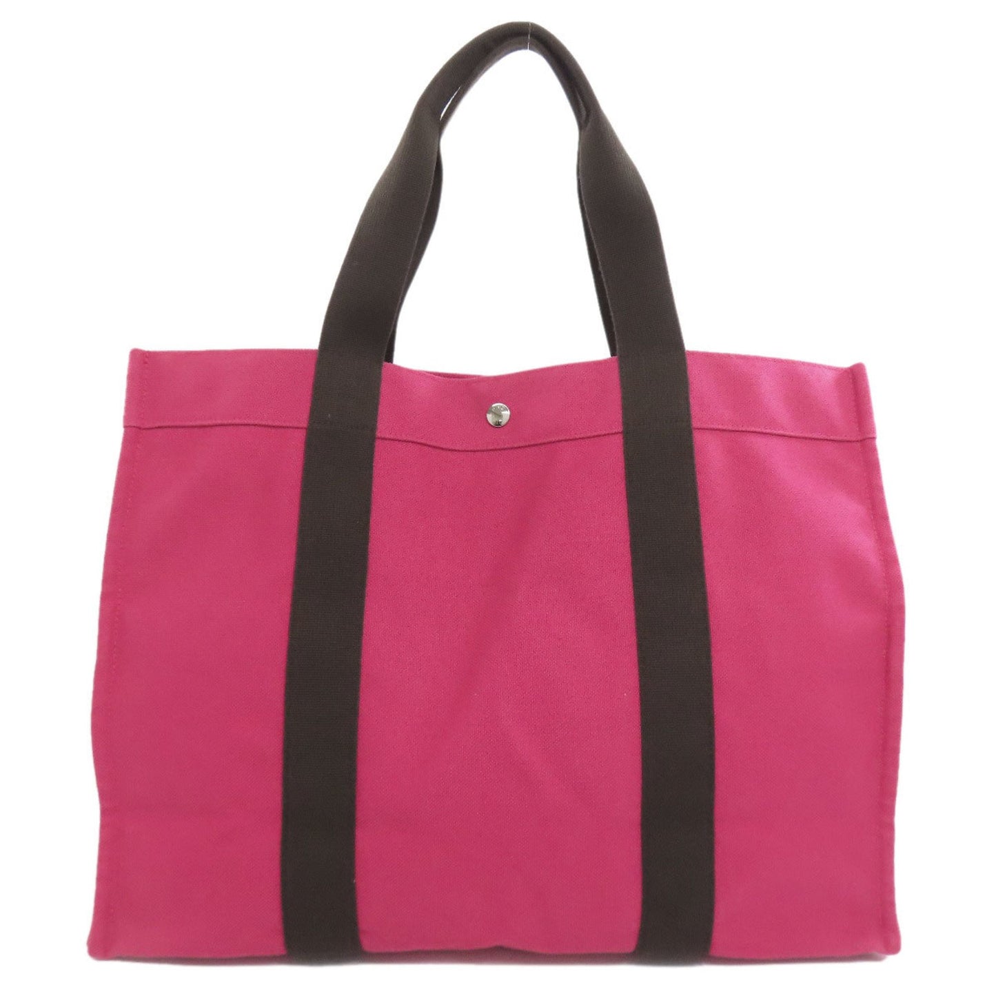 Hermès Pink Canvas Sac De Plage