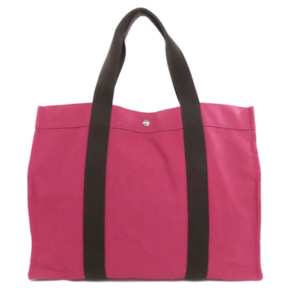 Hermès Pink Canvas Sac De Plage