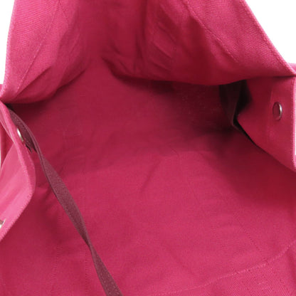 Hermès Pink Canvas Sac De Plage