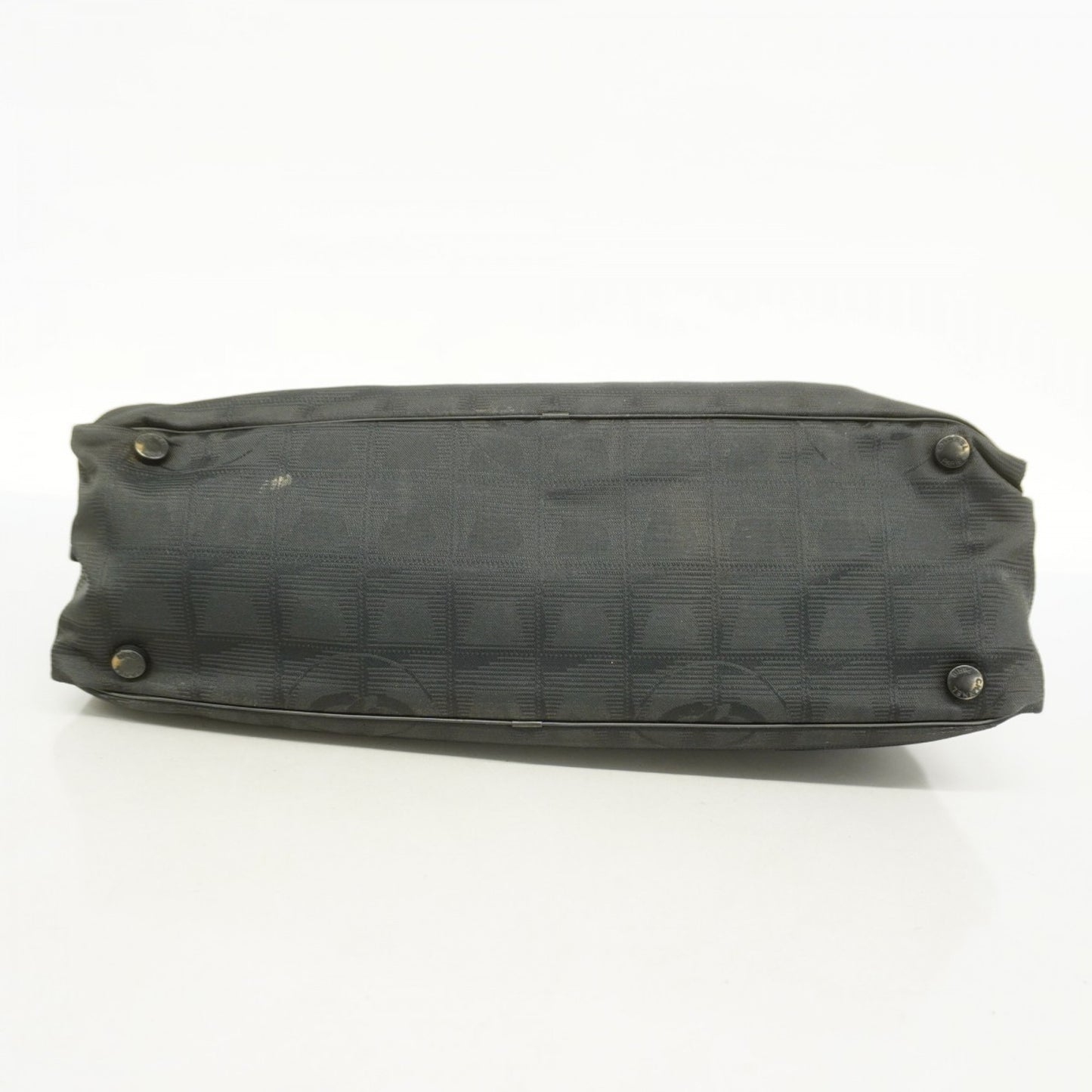 Chanel Black Nylon Travel Line