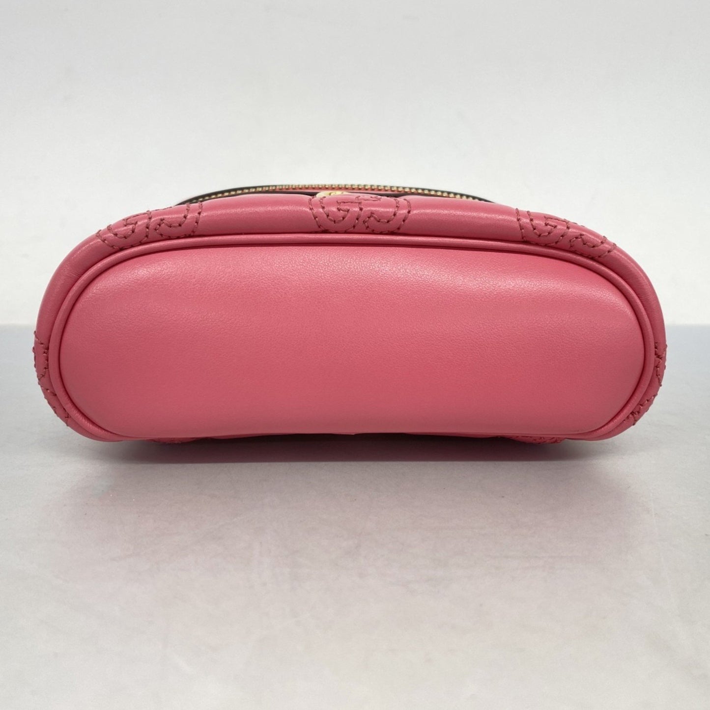 Gucci Pink Leather Gg Matelassé