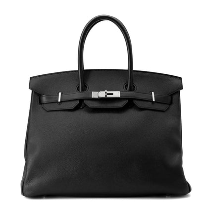 Hermès Black Leather Birkin 35
