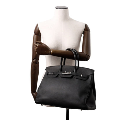 Hermès Black Leather Birkin 35