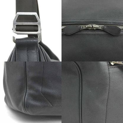 Hermès Gray Leather Cityslide