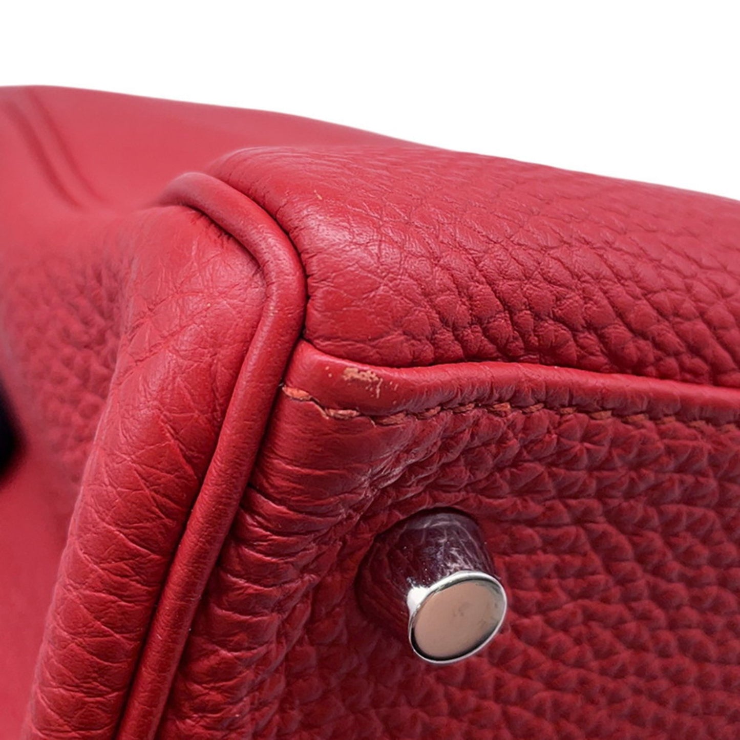 Hermès Red Leather Kelly 28