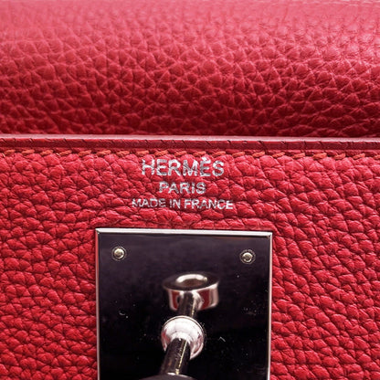 Hermès Red Leather Kelly 28