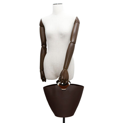 Louis Vuitton Brown Leather Noctambule