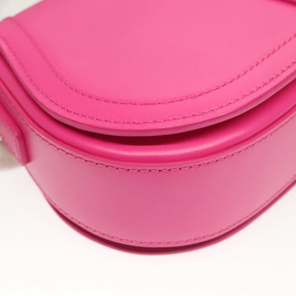 Versace Pink Leather Greca Goddess