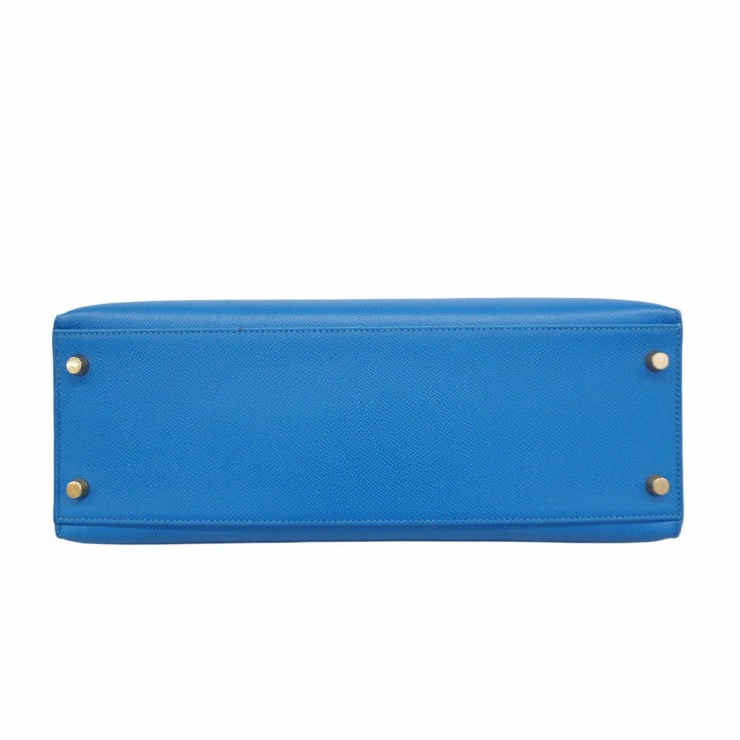 Hermès Blue Leather Kelly 32