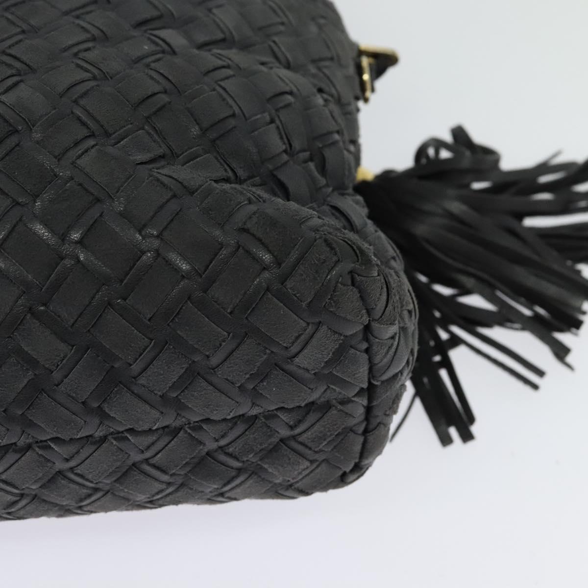 Bally Black Leather --